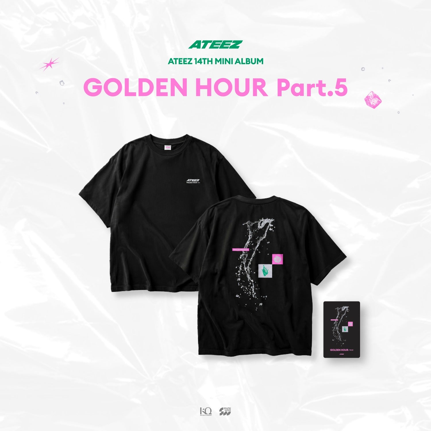 [PRE-ORDER] ATEEZ - POP-UP STORE [GOLDEN HOUR : Part.5] MD (SHORT SLEEVE T-SHIRT) ATEEZ  DKshop
