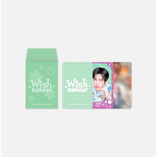 [PRE-ORDER] NCT WISH - [2026 POP-UP 'WISH BAKERY'] RANDOM PATISSIER CARD SET NCT  DKshop