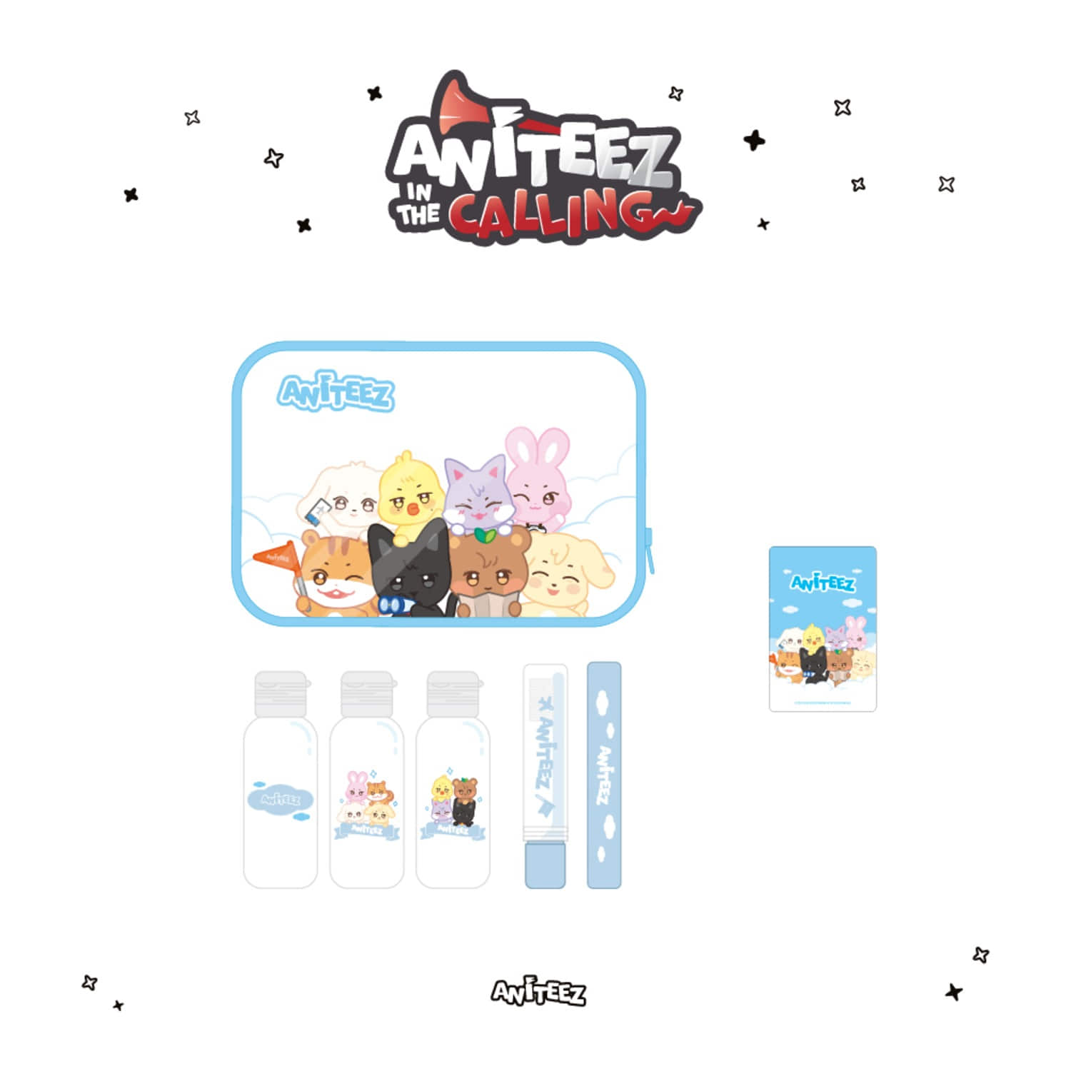[PRE-ORDER] ATEEZ - [ANITEEZ IN THE CALLING] TRAVEL KIT ATEEZ  DKshop