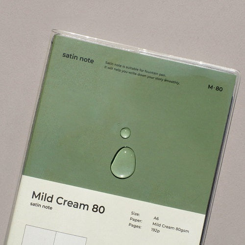 [Be on D] A6 Satin Notebook PVC Cover (M80) Be on D  DKshop