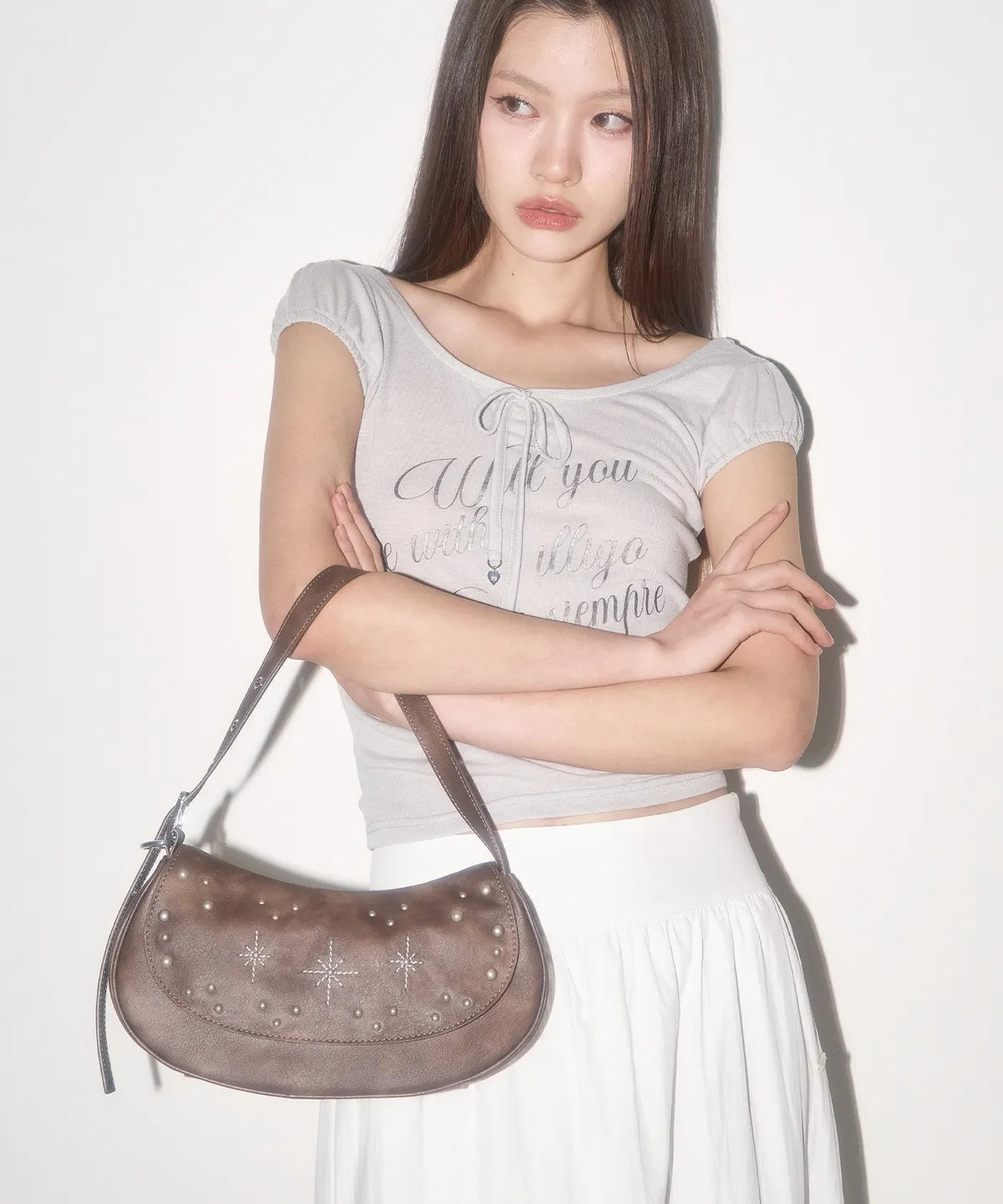 ILLIGO STUD OWNERSHIP HOBO BAG ILLIGO  DKshop