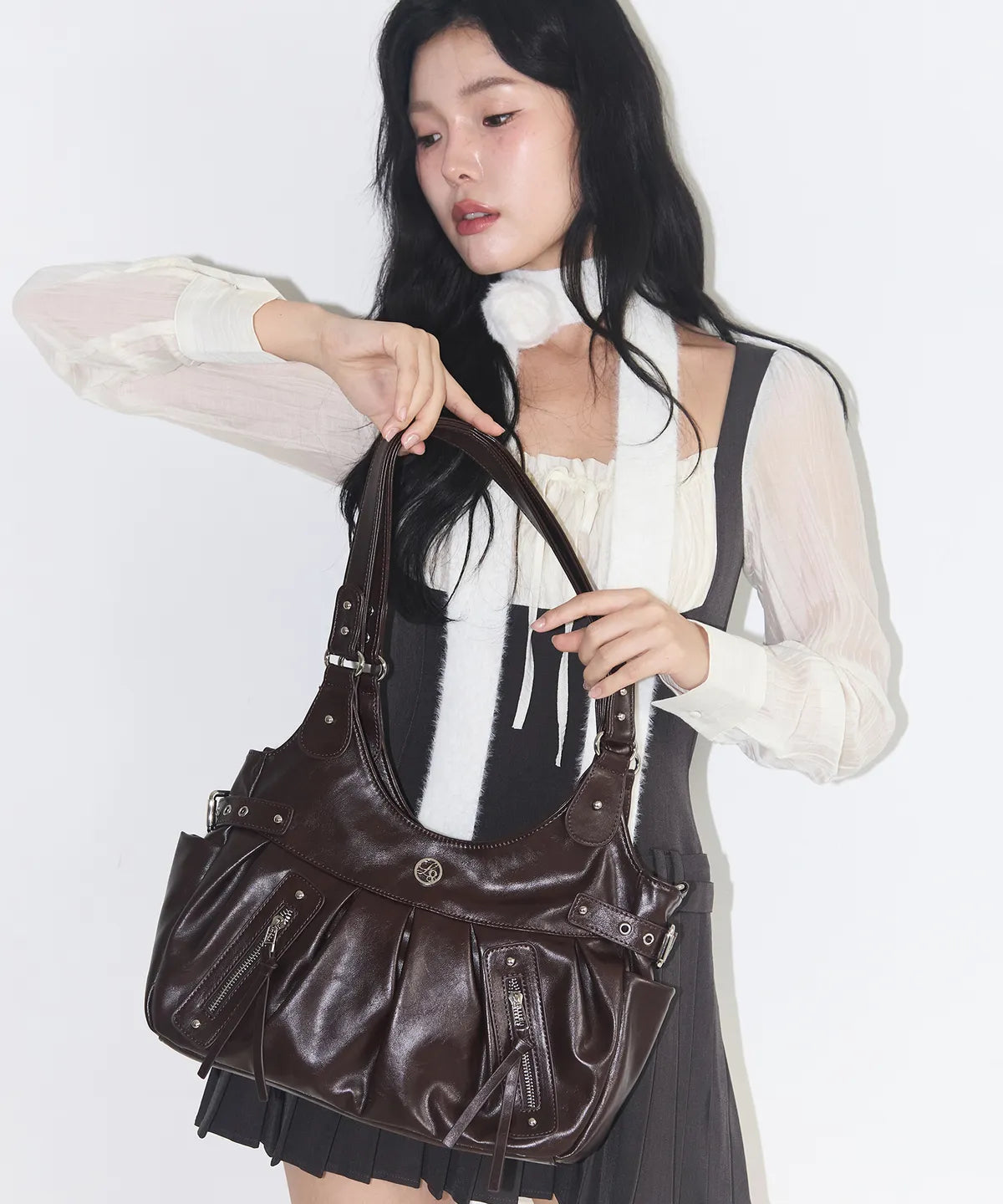 ILLIGO AMBER BUCKLE SHOULDER BAG ILLIGO  DKshop