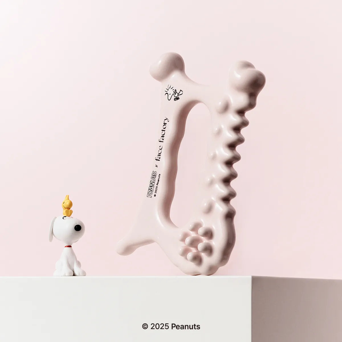 [FACE FACTORY X PEANUTS] Lymphatic Drainage Facial & Body Gua Sha Massager face factory  DKshop