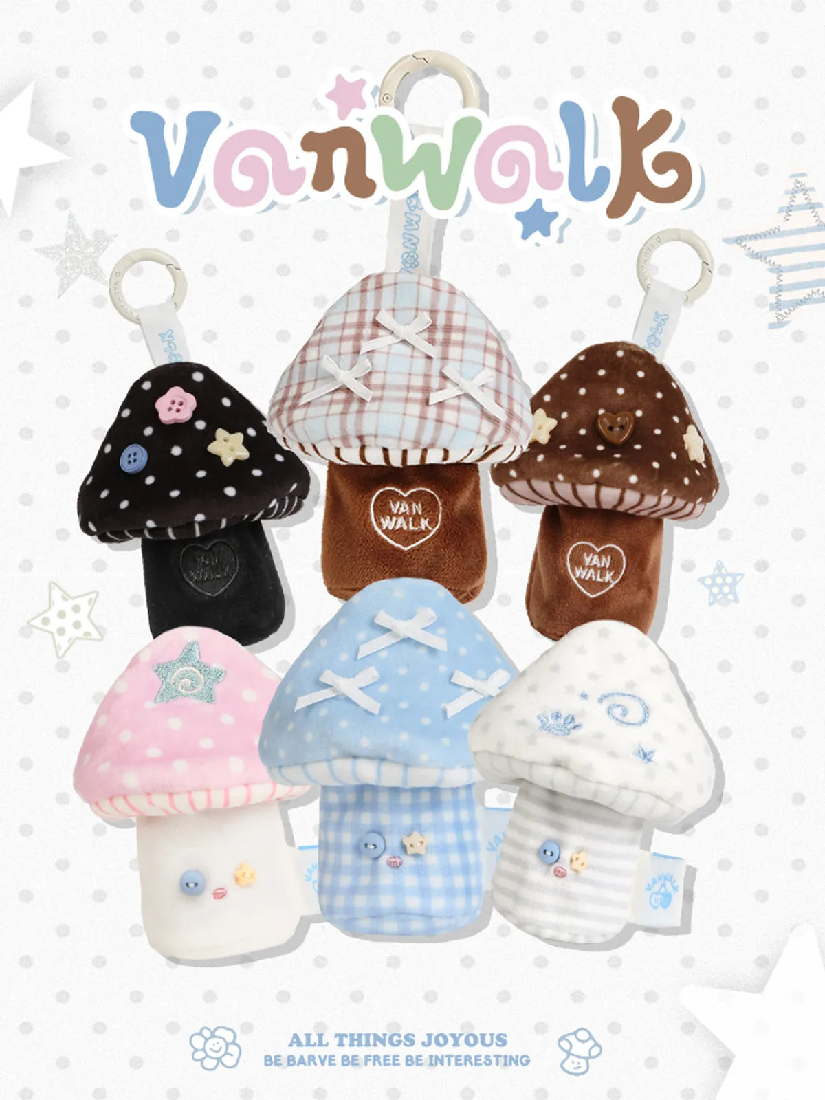 VANWALK Special Mushroom Keychain VANWALK  DKshop