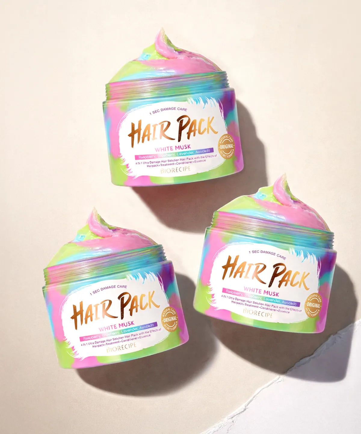 BIORECIPE 1 Sec Damage Care Marble Hair Pack 300g BIORECIPE  DKshop