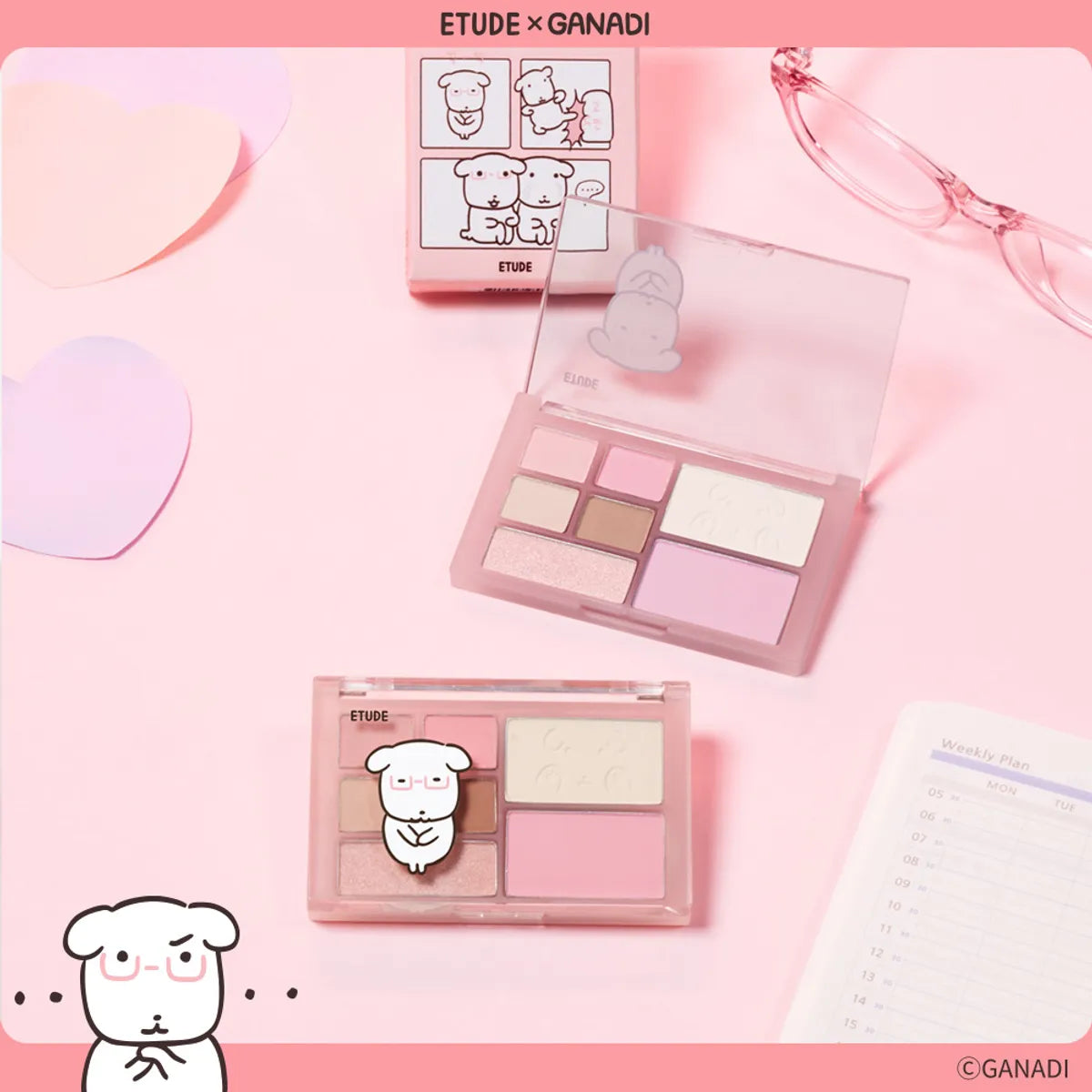 [ETUDE X GANADI] Play Multi Eyes Shadow Palette ETUDE  DKshop