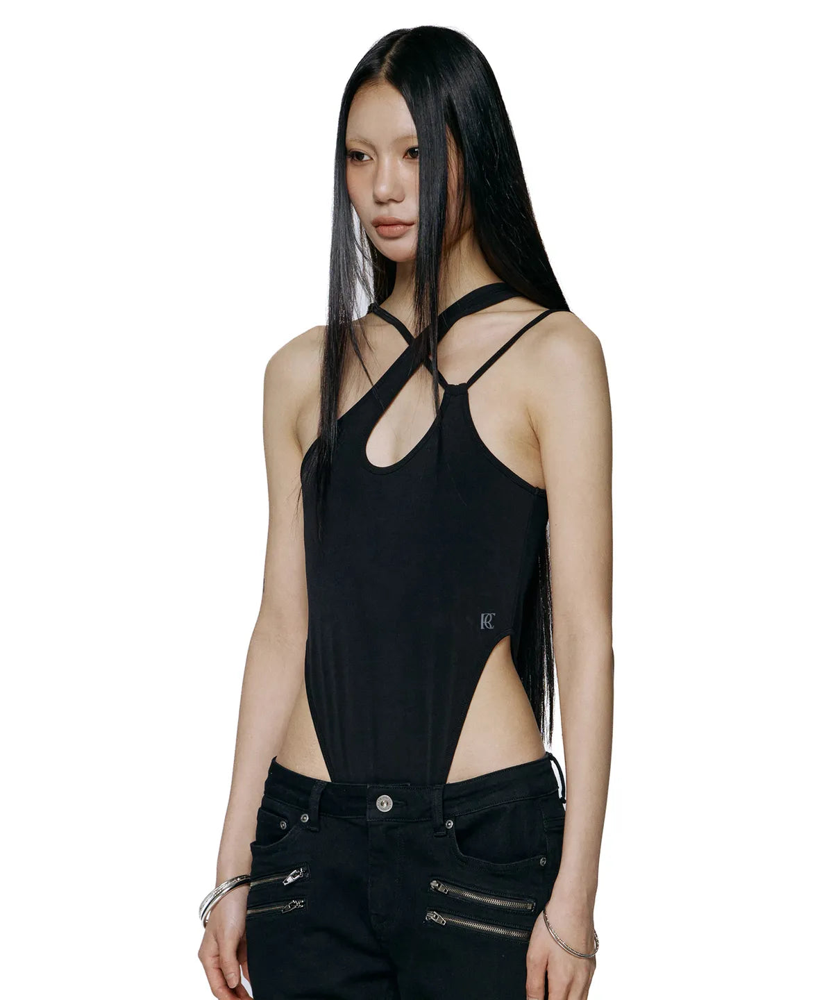 ROCKCAKE Cross Strap Bodysuit ROCKCAKE  DKshop