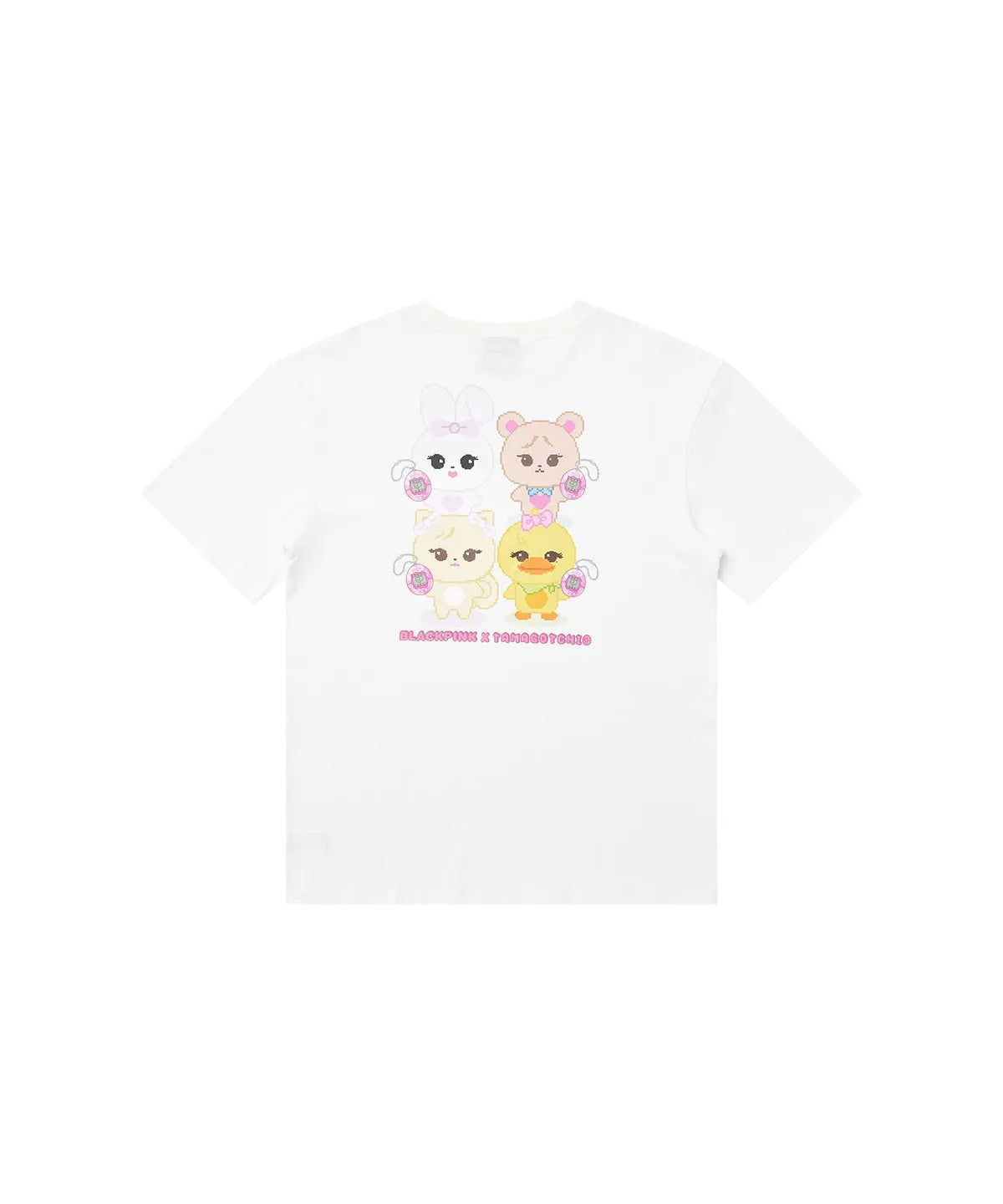 [PRE-ORDER] BLACKPINK - [TAMAGOTCHI] BASIC T-SHIRT_WHITE BLACKPINK  DKshop