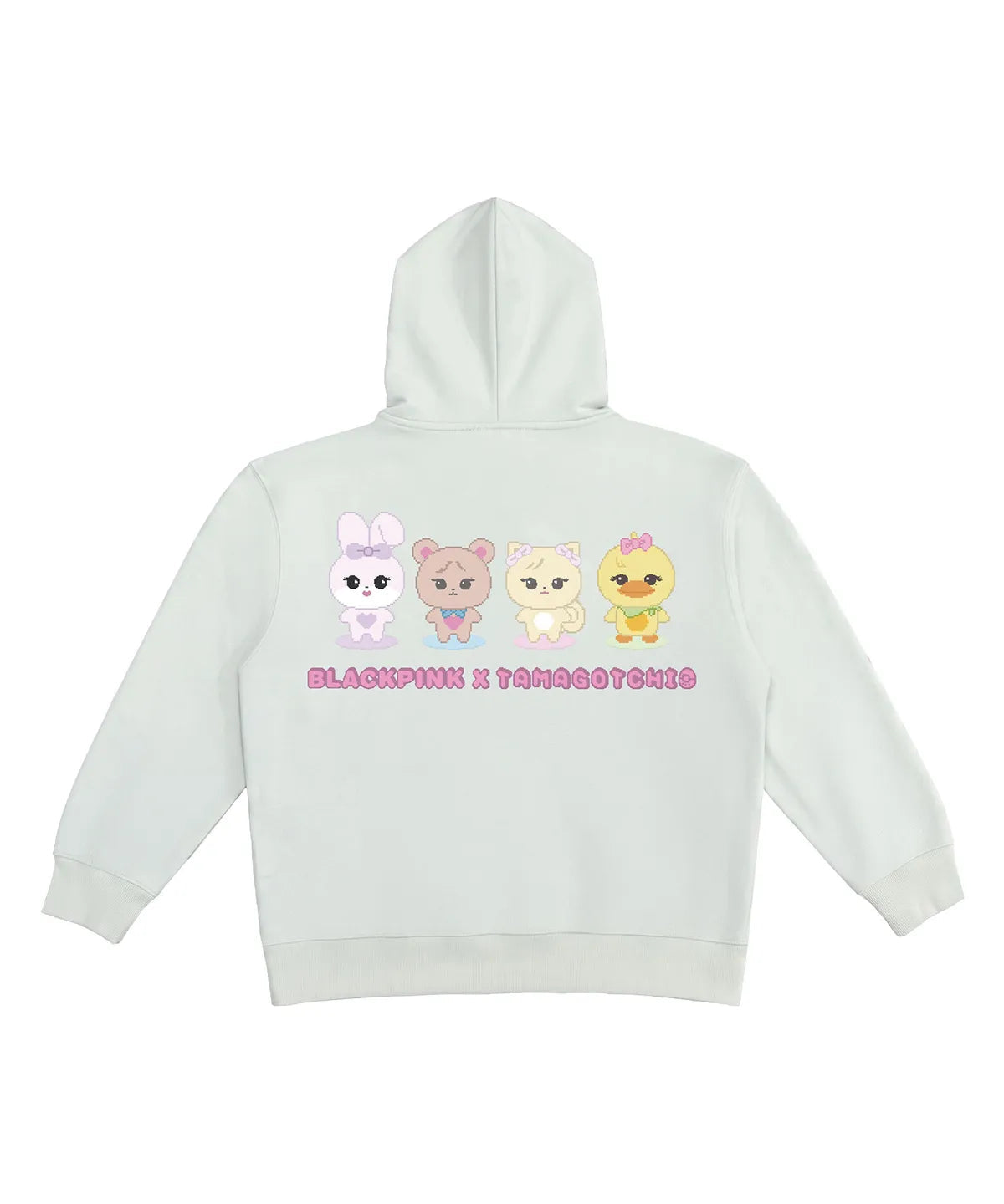 [PRE-ORDER] BLACKPINK - [TAMAGOTCHI] BASIC HOODIE_LIGHT GREY BLACKPINK  DKshop