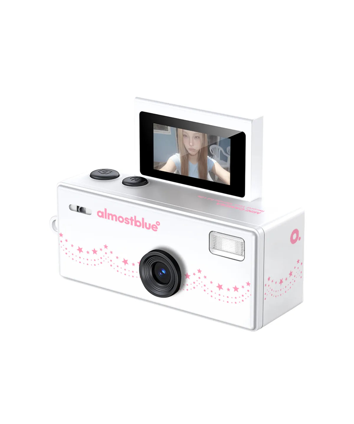 [ALMOSTBLUE] Snow Flip Mini Digital Camera ALMOSTBLUE  DKshop
