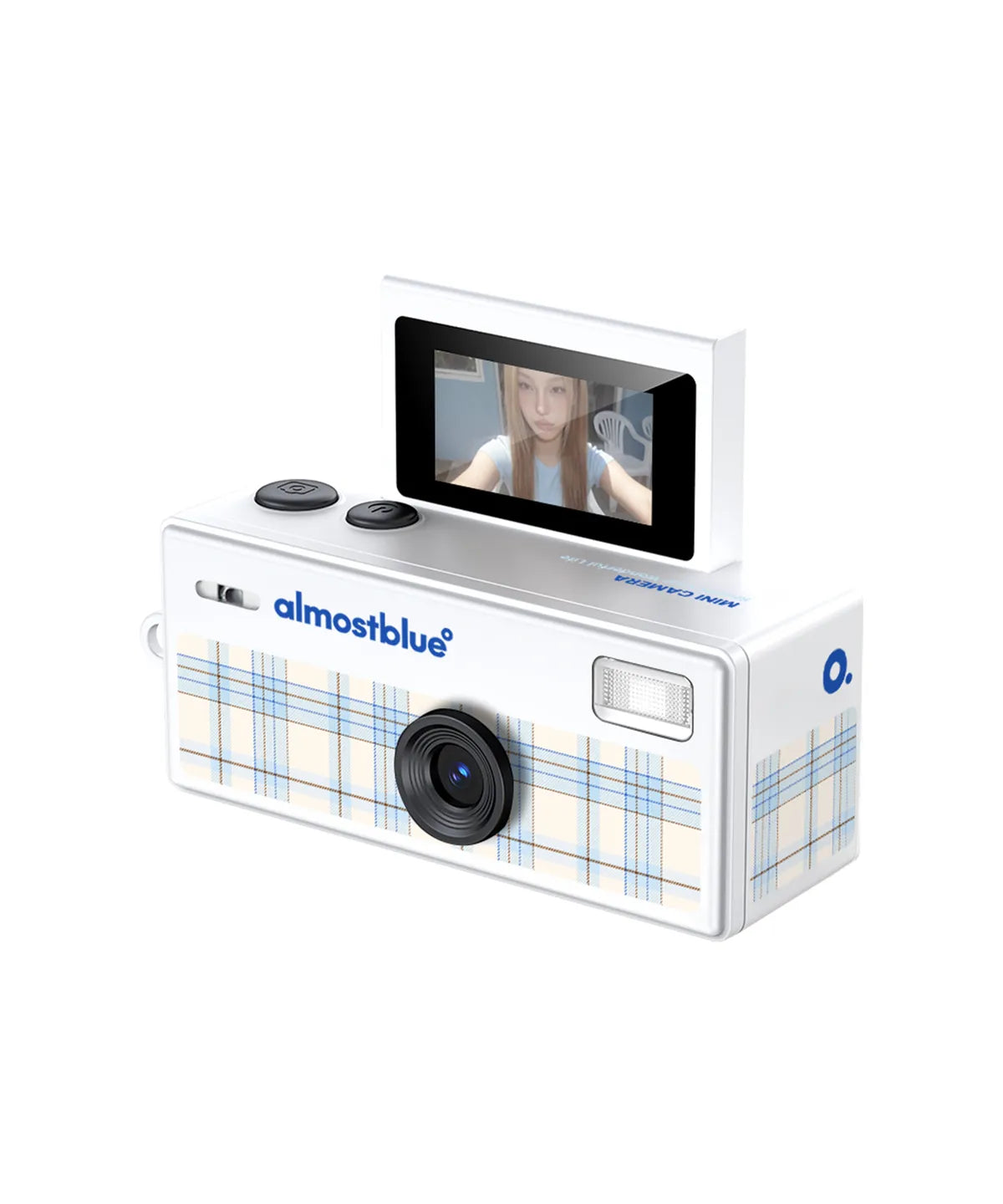 [ALMOSTBLUE] Snow Flip Mini Digital Camera ALMOSTBLUE  DKshop