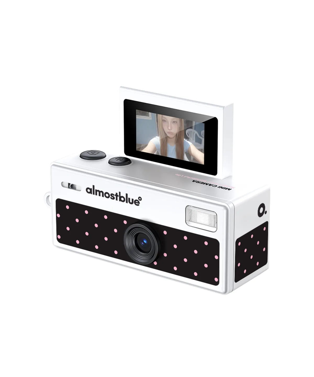 [ALMOSTBLUE] Snow Flip Mini Digital Camera ALMOSTBLUE  DKshop