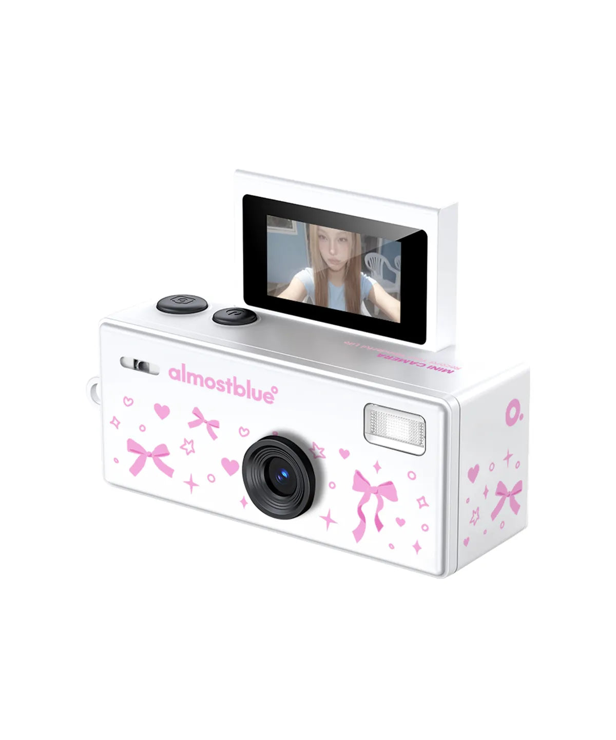 [ALMOSTBLUE] Snow Flip Mini Digital Camera ALMOSTBLUE  DKshop