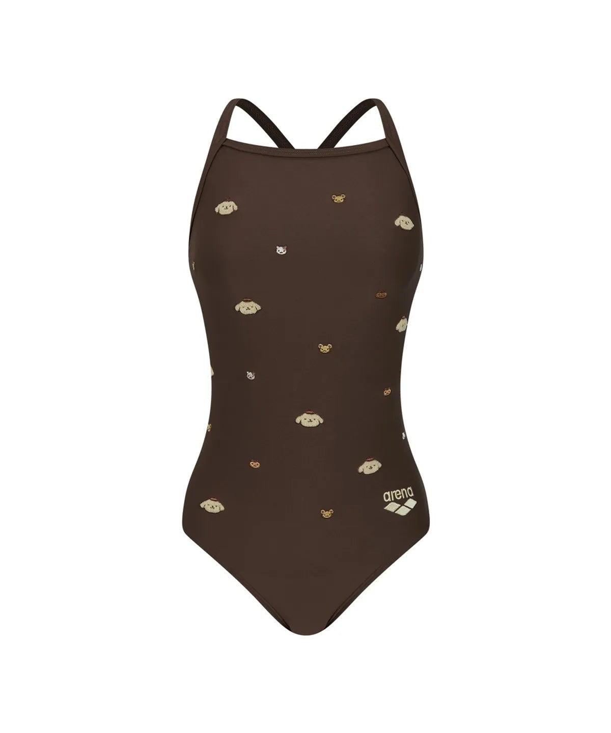[arena X Sanrio] Sanrio Characters Double Cross Strap Back Swimsuit 2 type arena  DKshop
