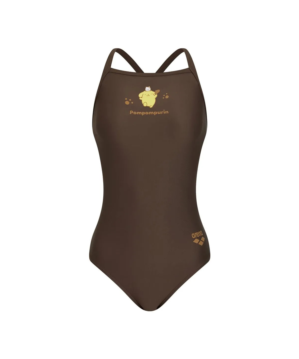 [arena X Sanrio] Sanrio Characters Single Cross Strap Back Swimsuit 2 type arena  DKshop