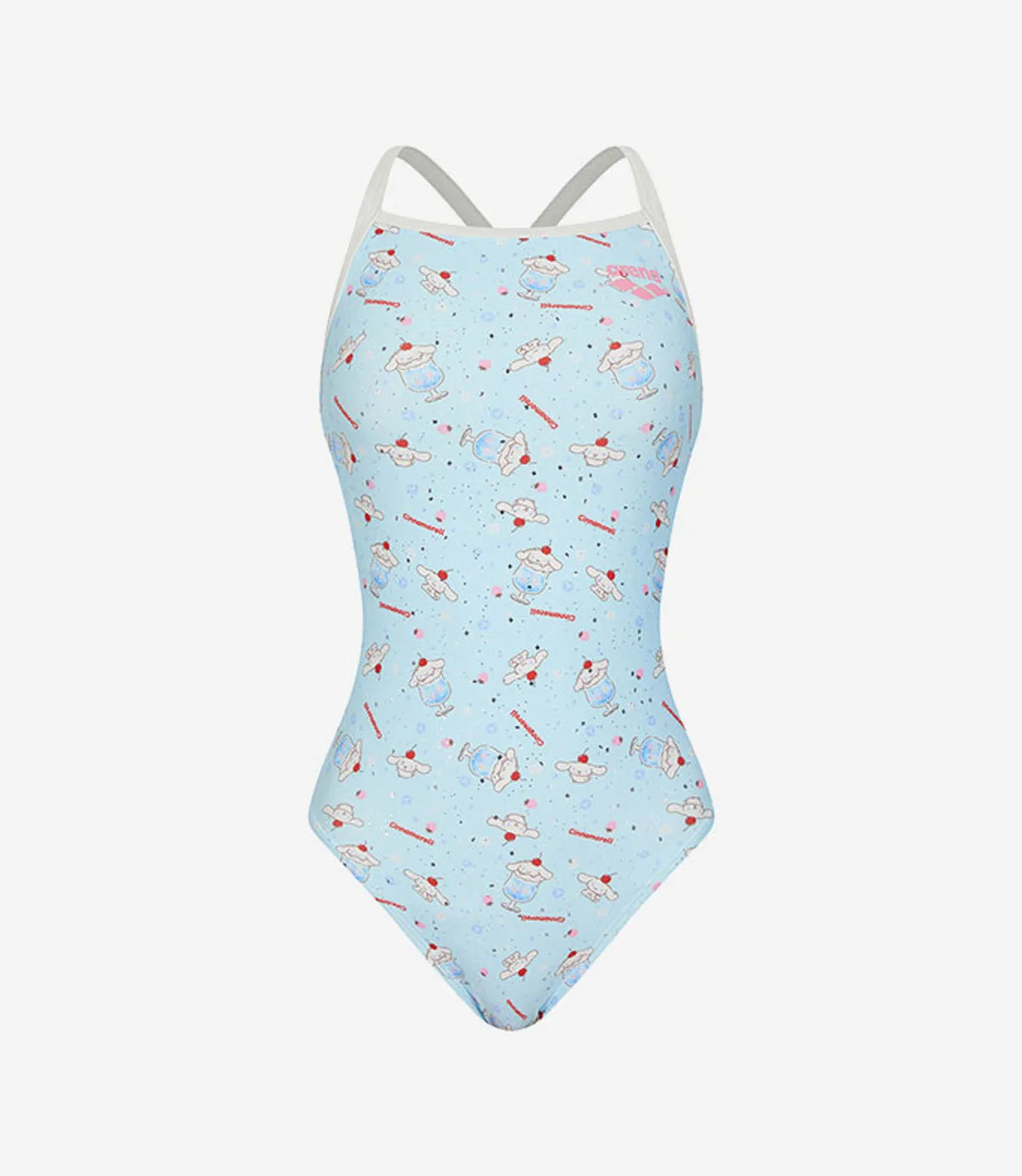 [arena X Sanrio] Sanrio Characters Double Cross Strap Back Swimsuit 2 type arena  DKshop