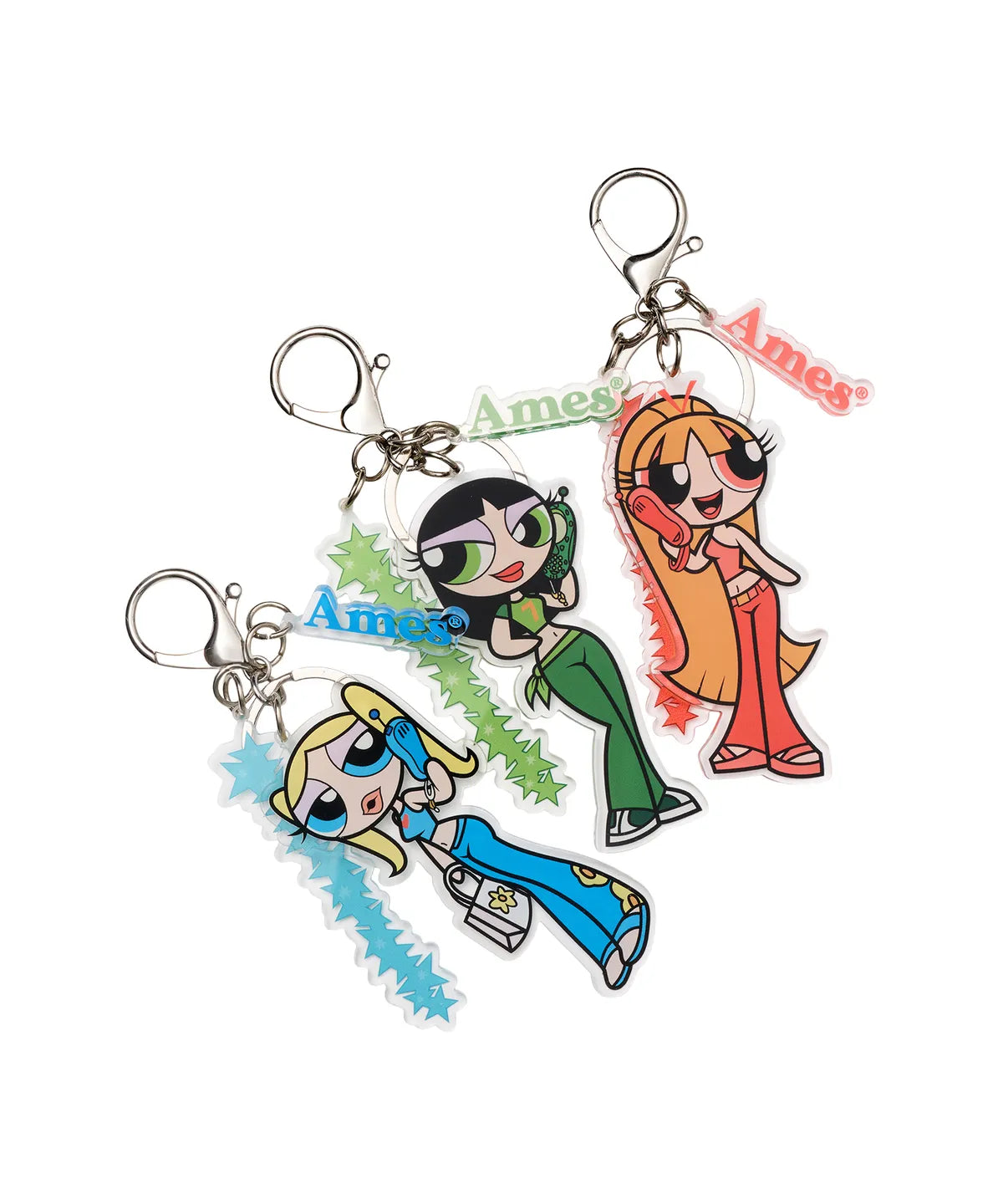 [Ames Worldwide X PPG] Acrylic Keyring 3 types Ames Worldwide  DKshop