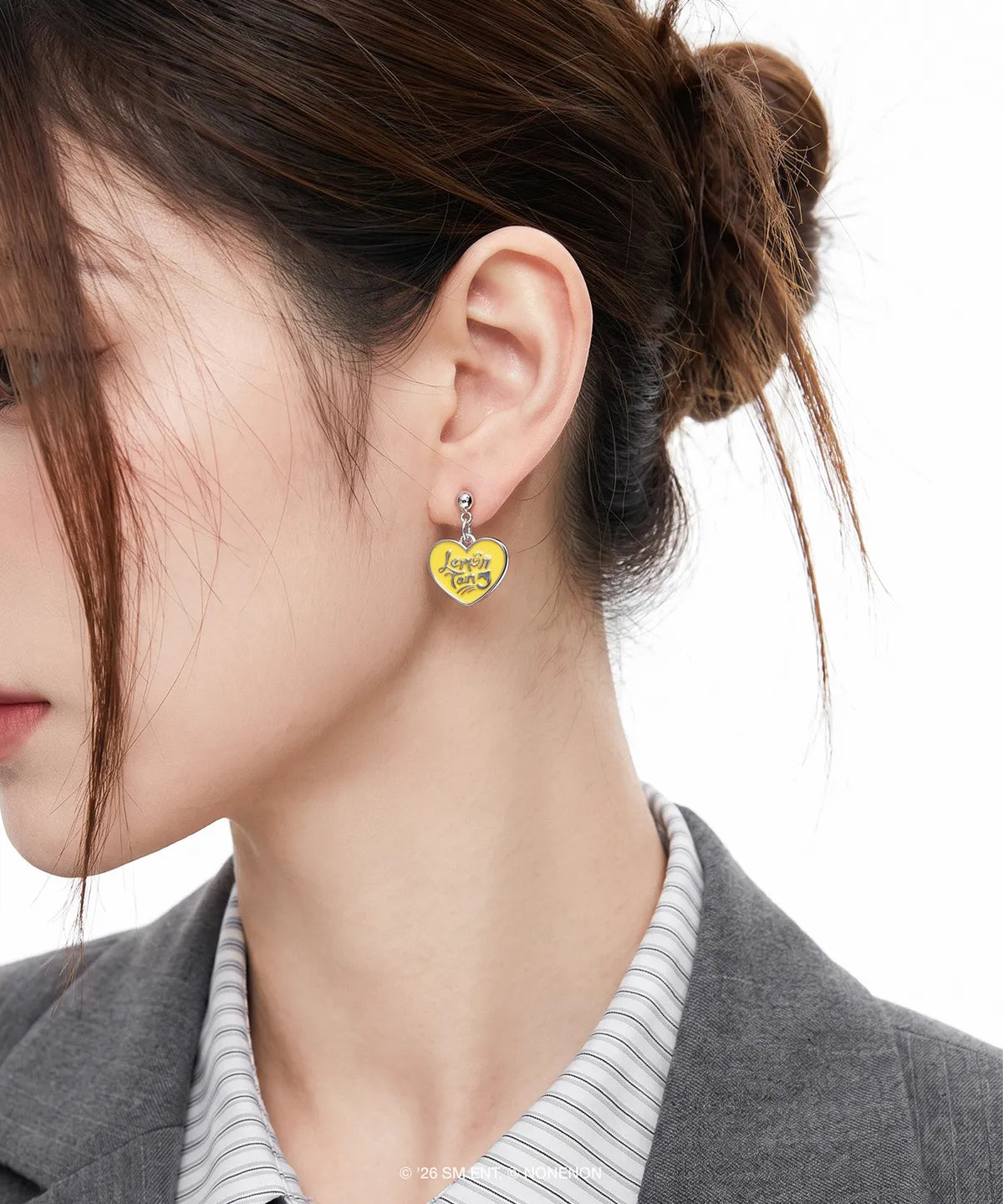[Hearts2Hearts X Nonenon] LEMON TANG EAR Hearts2Hearts  DKshop