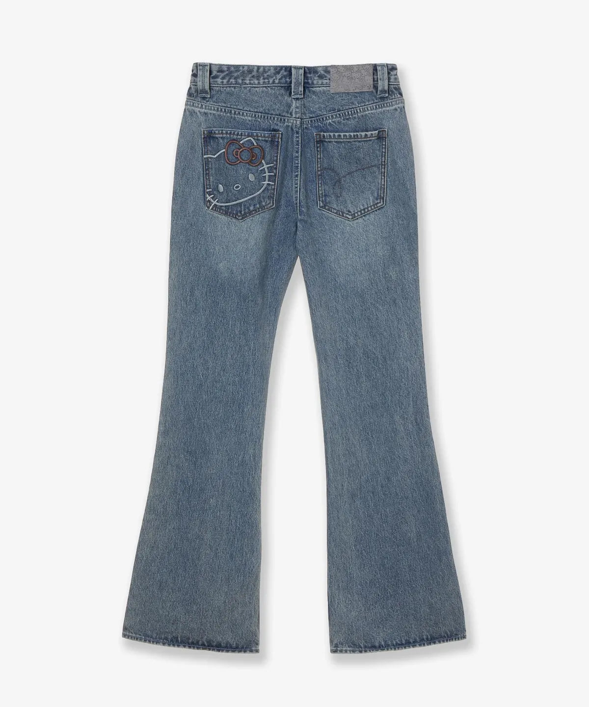 [aeae X Hello Kitty] FLARE DENIM PANTS (ILLIT MINJU WEAR) aeae  DKshop