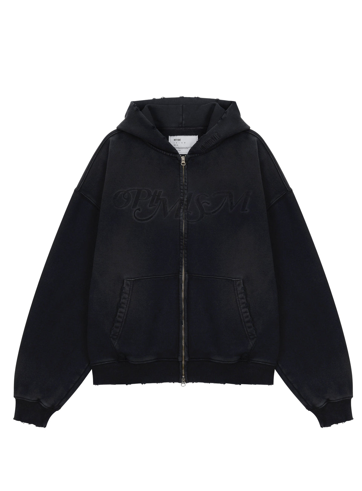 [mttire] OPTIMISM VTG WASHED Hooded Zip-Up (ateez Wear) mttire  DKshop