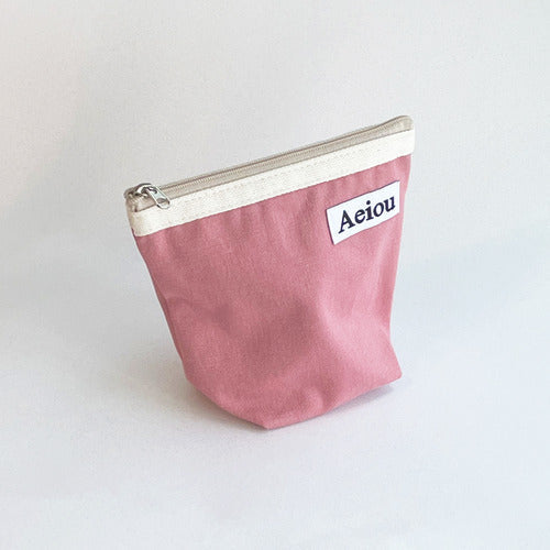 Aeiou Basic Pouch (M size) Stockholm Pink Aeiou  DKshop