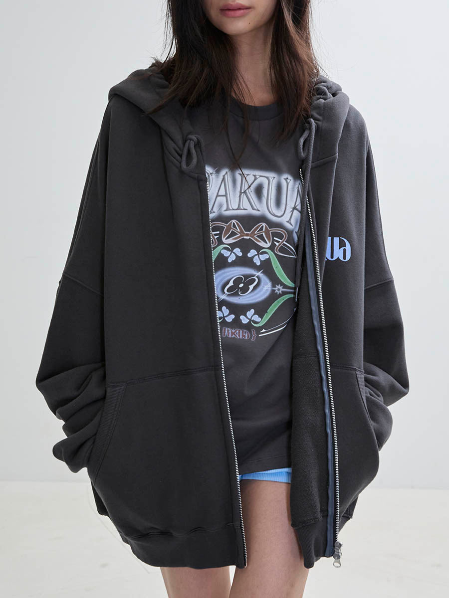 PAKUA BUTTERFLY HOODIE ZIP-UP (Felix, Wonhee Wear) PAKUA  DKshop