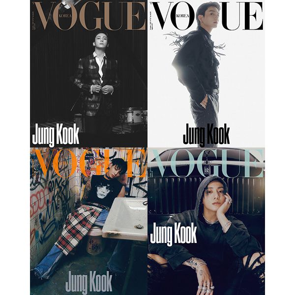 VOGUE 2023.10 SET (A+B+C+D VER.) (COVER : BTS JUNG KOOK)