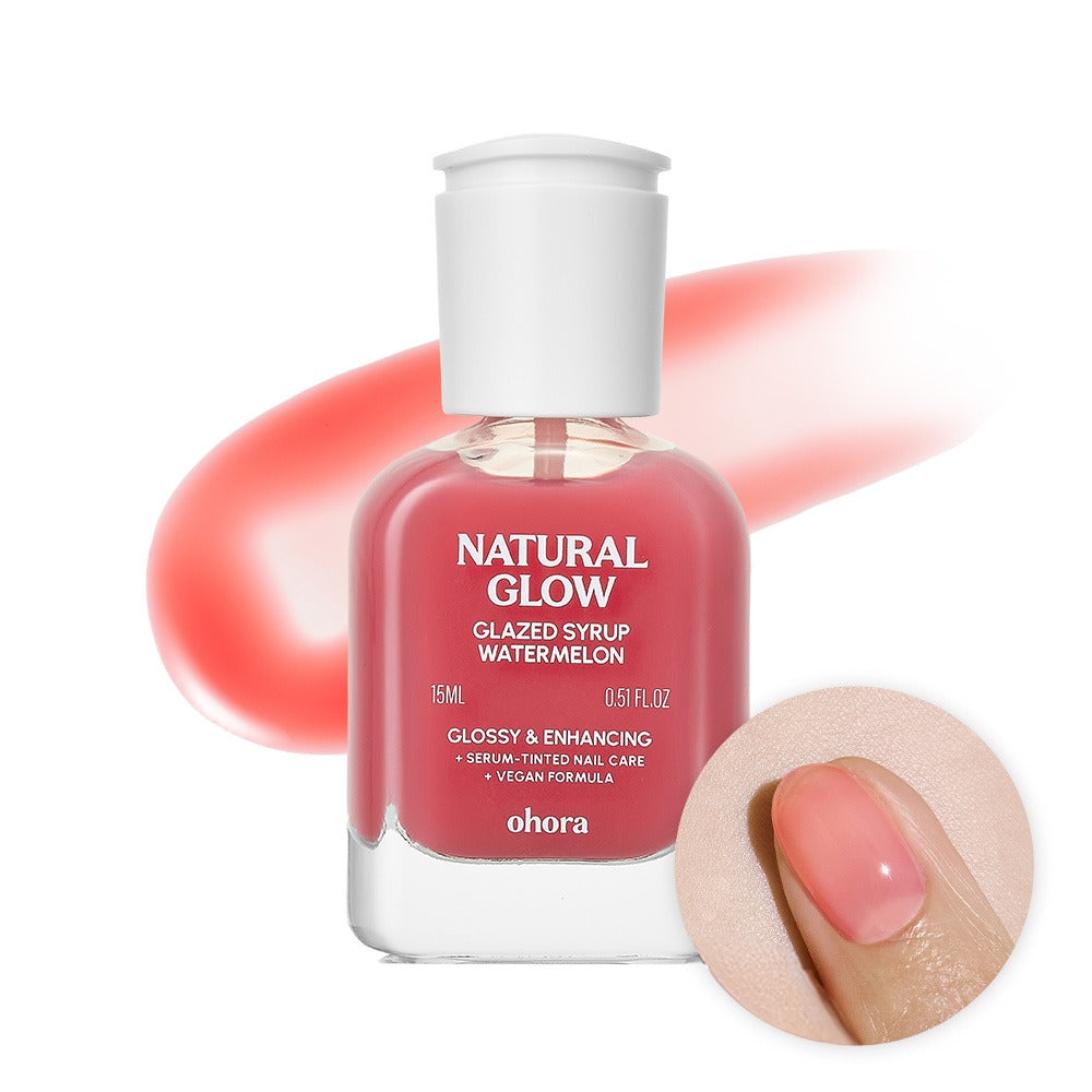 ohora Glazed Syrup Nail Hardener 8 colors ohora  DKshop