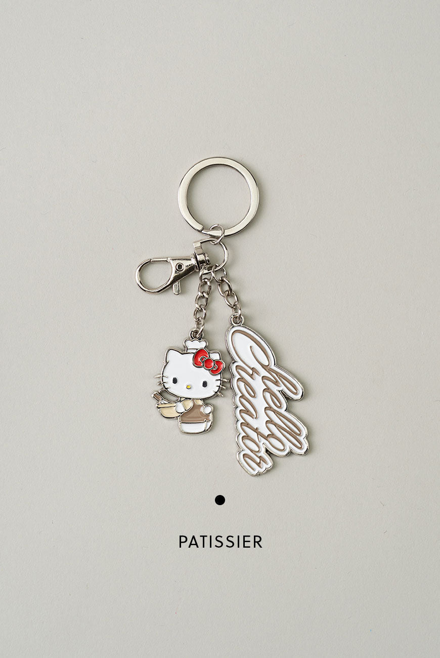 [POV X Hello Kitty] Metal Keyring 4 types POINT OF VIEW  DKshop