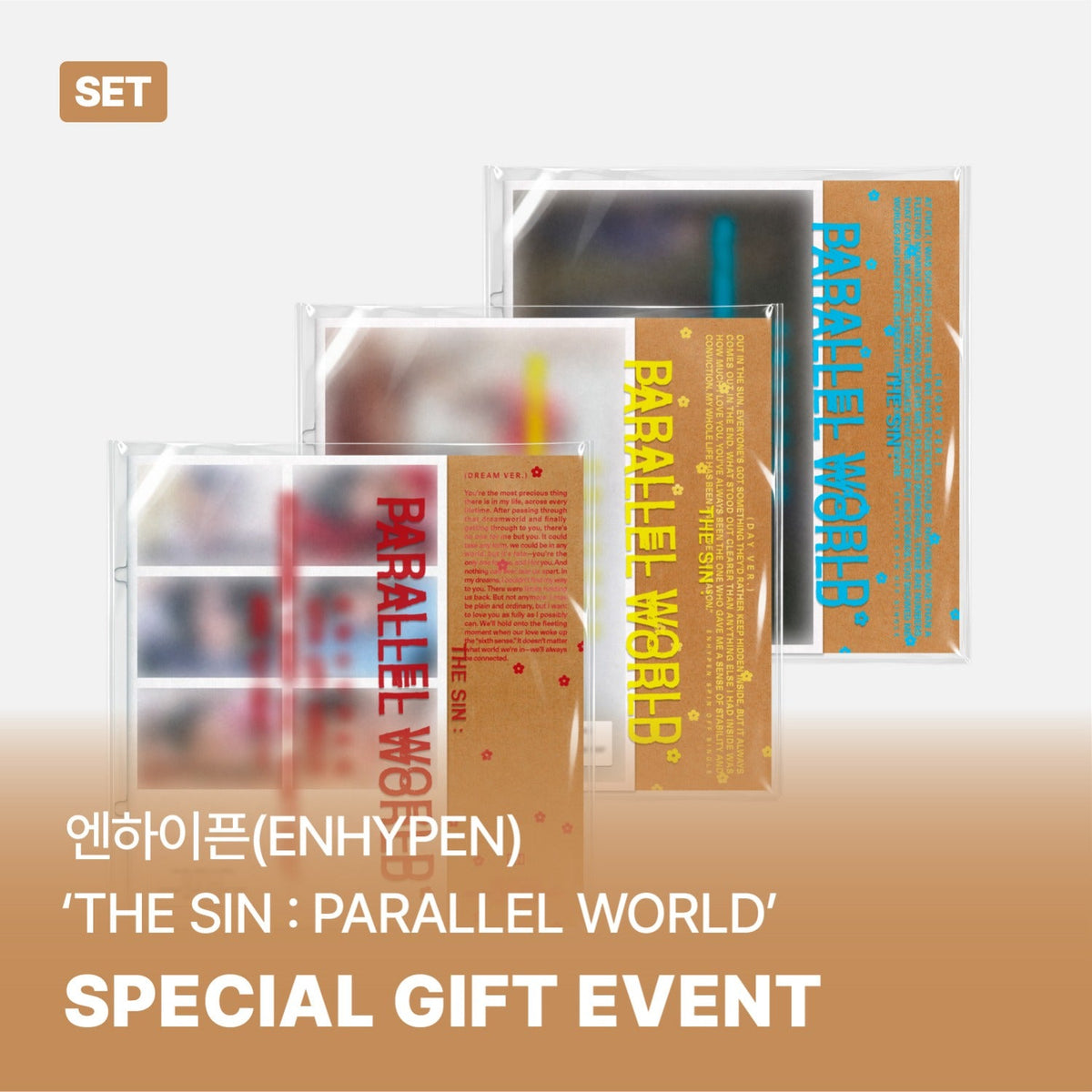 [PRE-ORDER] [POB Selectable] ENHYPEN - THE SIN : PARALLEL WORLD ENHYPEN  DKshop