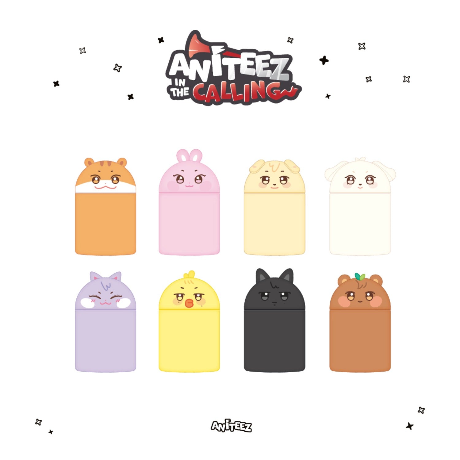 [PRE-ORDER] ATEEZ - [ANITEEZ IN THE CALLING] MINI DESK TRASH BIN ATEEZ  DKshop