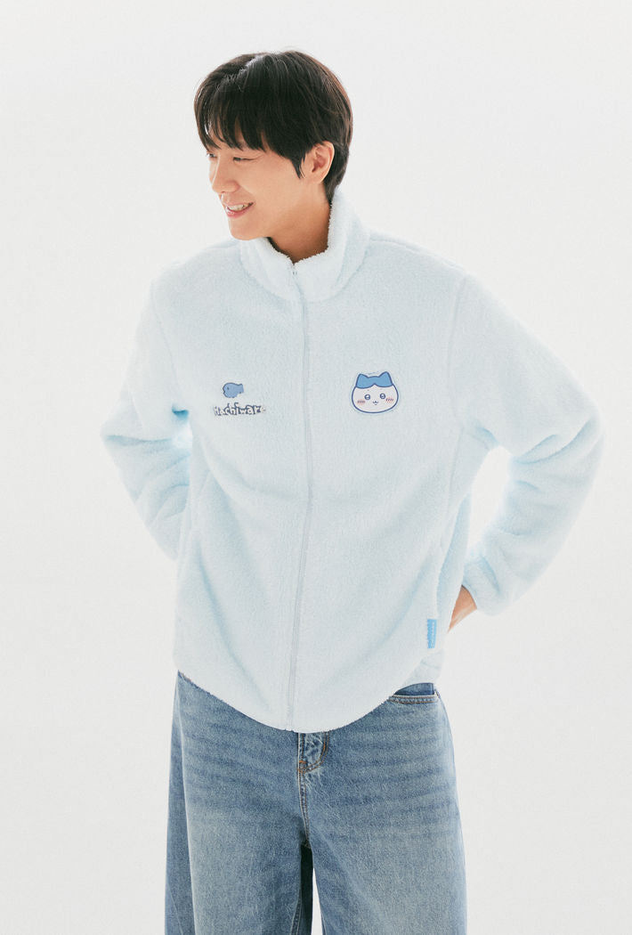 [SPAO × CHIIKAWA] Basic Fur Fleece Zip-Up Jacket (12/18~) SPAO  DKshop