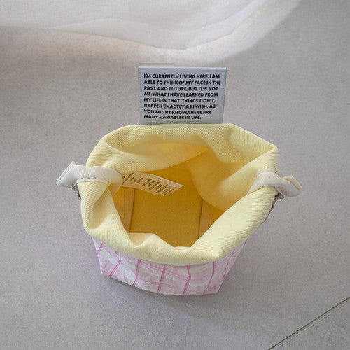 Aeiou Basic Pouch (L size) Early Summer Rose Water Aeiou  DKshop