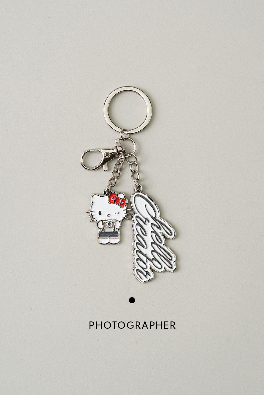 [POV X Hello Kitty] Metal Keyring 4 types POINT OF VIEW  DKshop