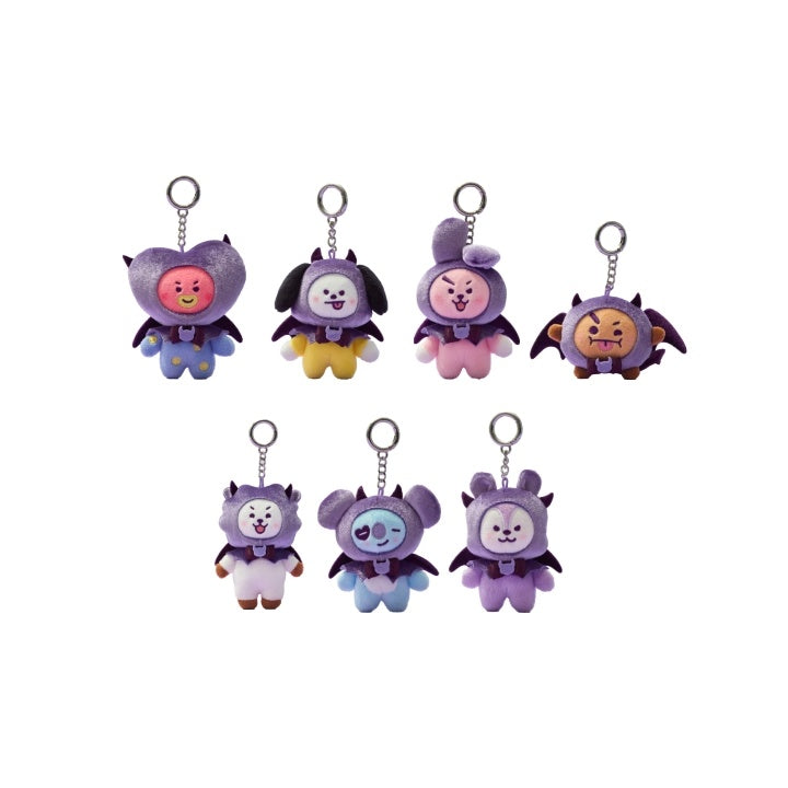 BT21 Angel & Villain Villain Plush Keyring