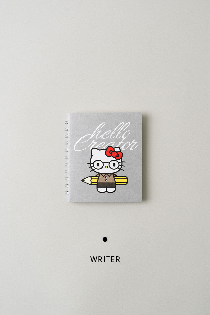 [POV X Hello Kitty] Mini Pocket Spring Notebook 3 types POINT OF VIEW  DKshop