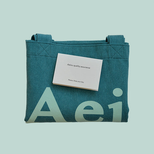 Aeiou Logo Bag (Cotton 100%) Dinosaur Aeiou  DKshop