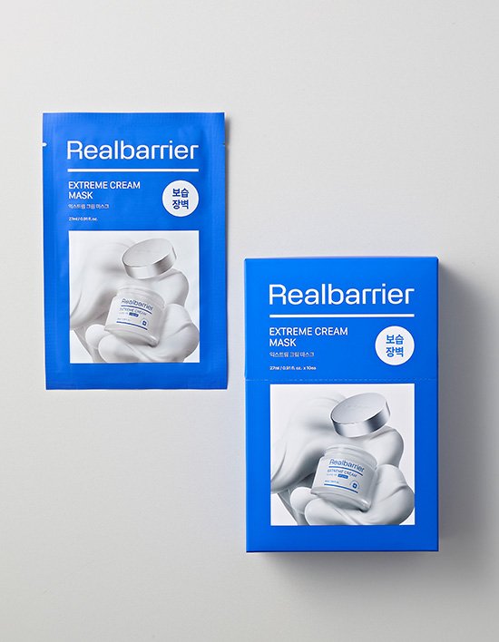 Real Barrier Extreme Cream Mask Sheet 10ea (27ml*10) REALBARRIER  DKshop