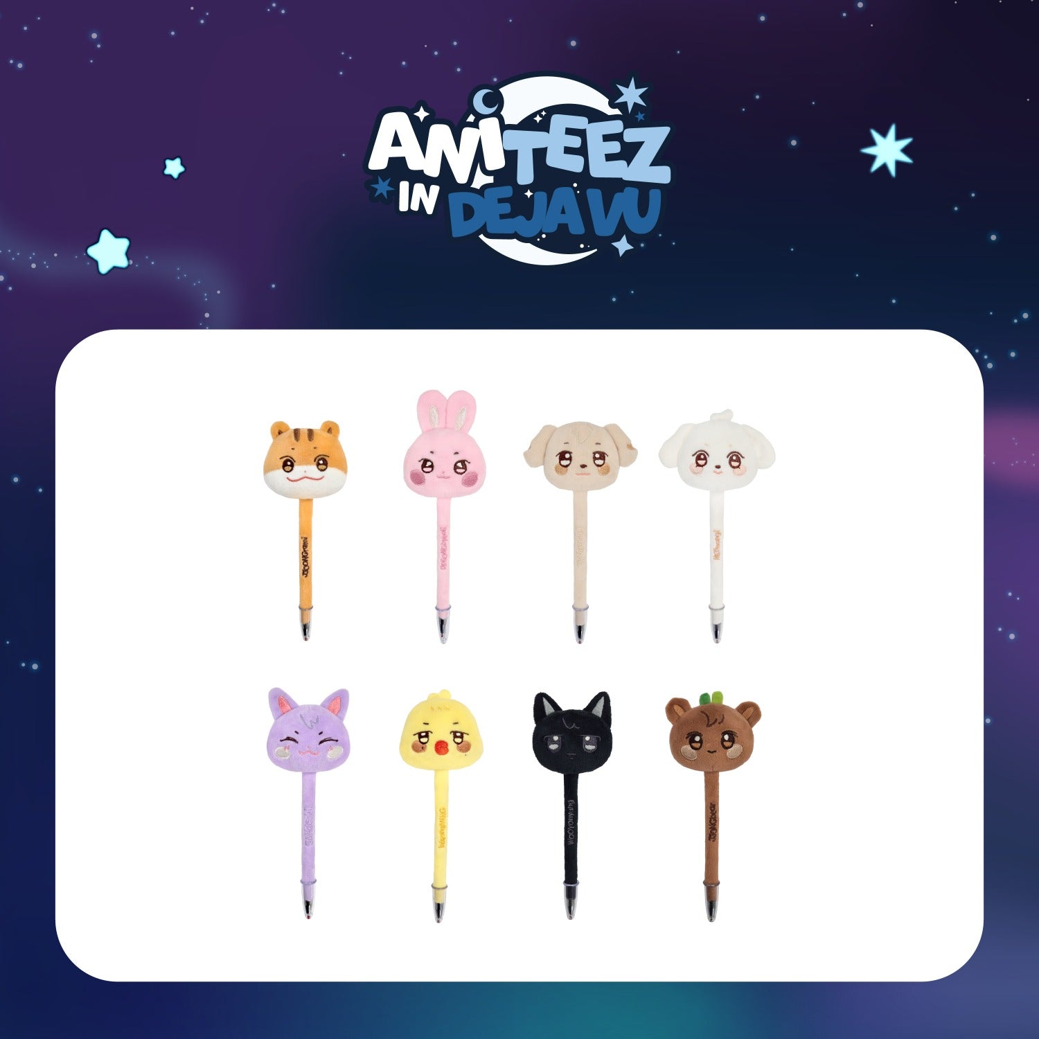 [PRE-ORDER] ATEEZ - [ANITEEZ IN DEJAVU] PLUSH BALL PEN ATEEZ  DKshop