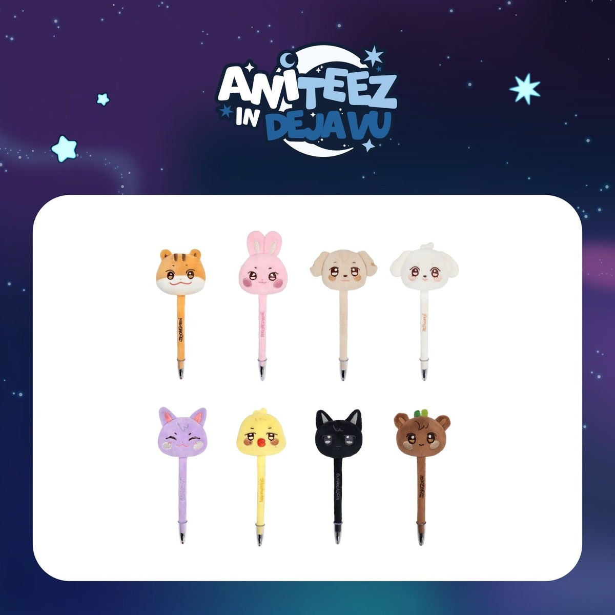 [PRE-ORDER] ATEEZ - [ANITEEZ IN DEJAVU] PLUSH BALL PEN ATEEZ  DKshop