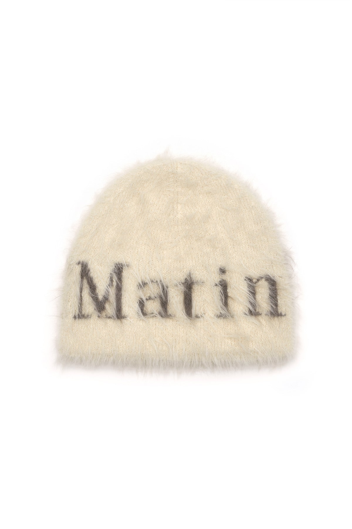 Matin Kim MATIN HAIRY KNIT BEANIE Matin Kim  DKshop