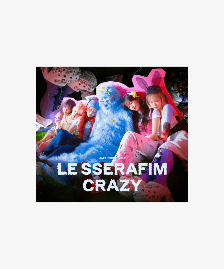 [PRE-ORDER] LE SSERAFIM - JAPAN 3RD SINGLE CRAZY (Limited Edition A)