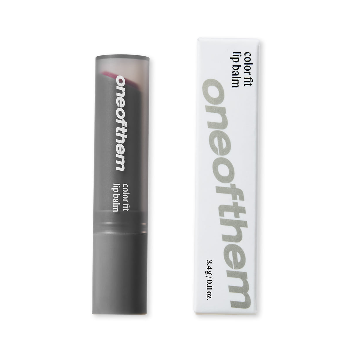 oneofthem Color Fit Lip Balm 02 Dusk Berry oneofthem  DKshop