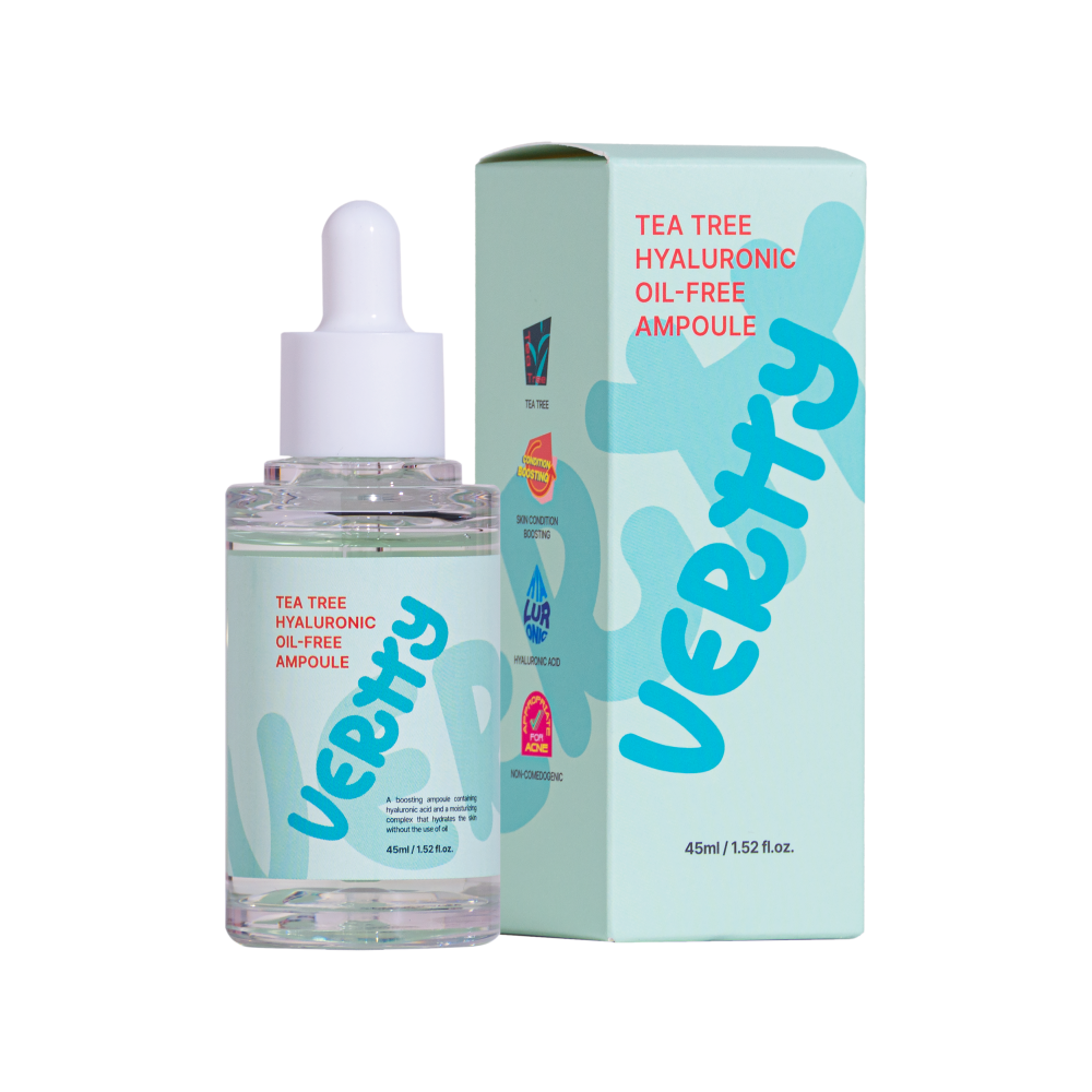 [VERTTY] TEA TREE HYALURONIC OIL-FREE AMPOULE 45ml VERTTY  DKshop