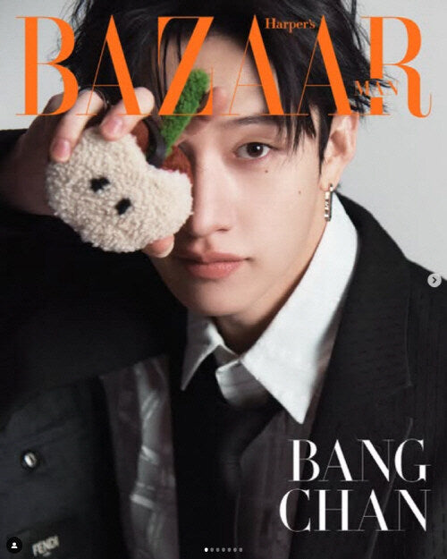 [PRE-ORDER] HARPER'S BAZAAR SINGAPORE MAGAZINE 2025.03 (COVER : Stray Kids BANG CHAN)