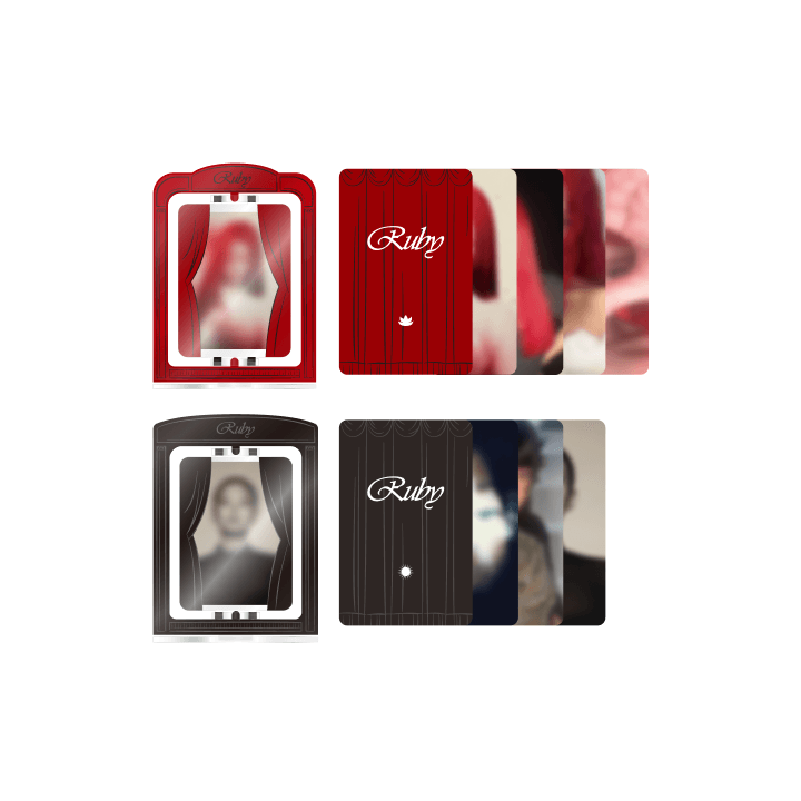 [PRE-ORDER] JENNIE - [Ruby] Turn-around Acrylic Stand + Photocard SET