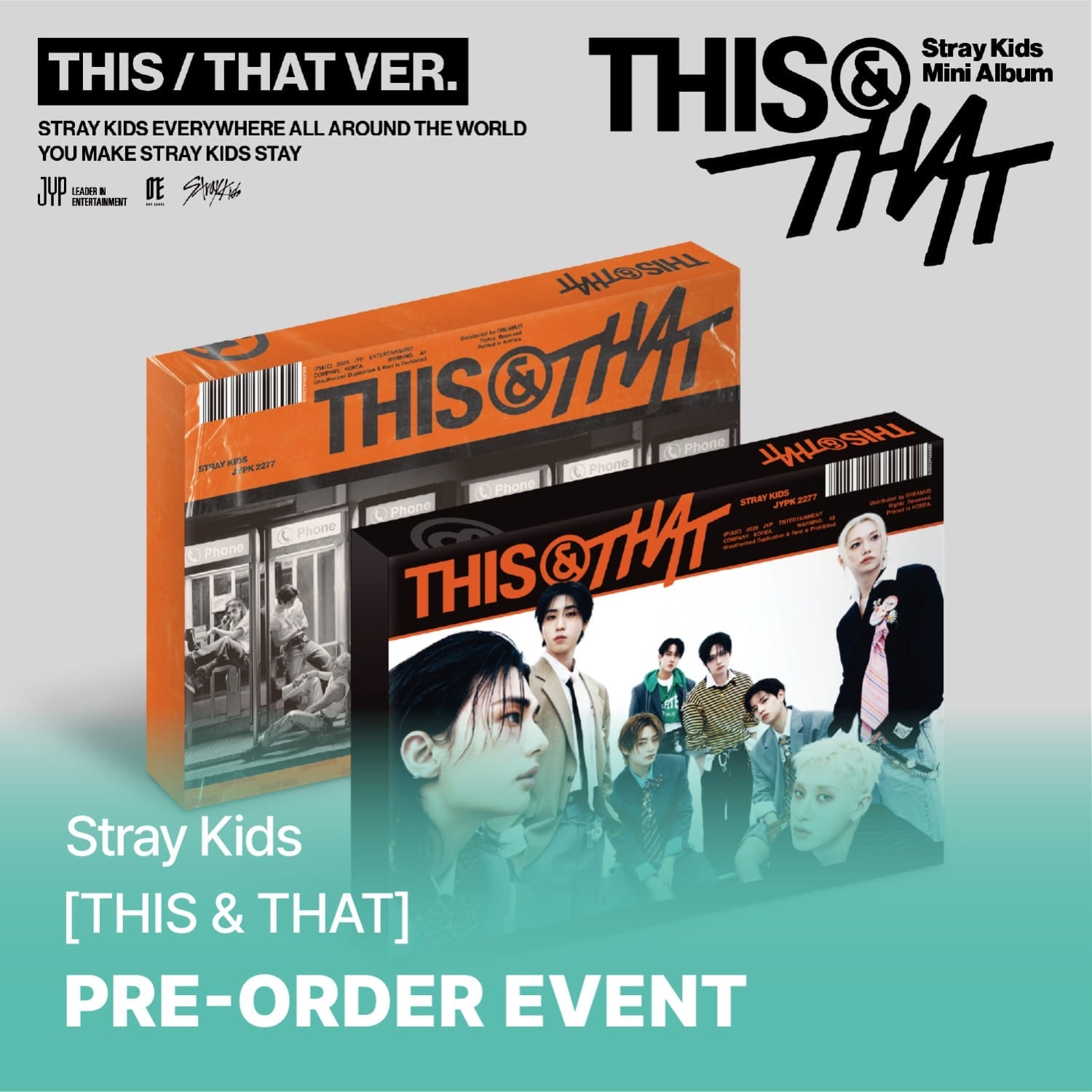 [SOUNDWAVE 2ND CONCERT POB][PRE-ORDER] Stray Kids - 10th Mini Album THIS & THAT (PHOTOBOOK VER.) Stray Kids  DKshop