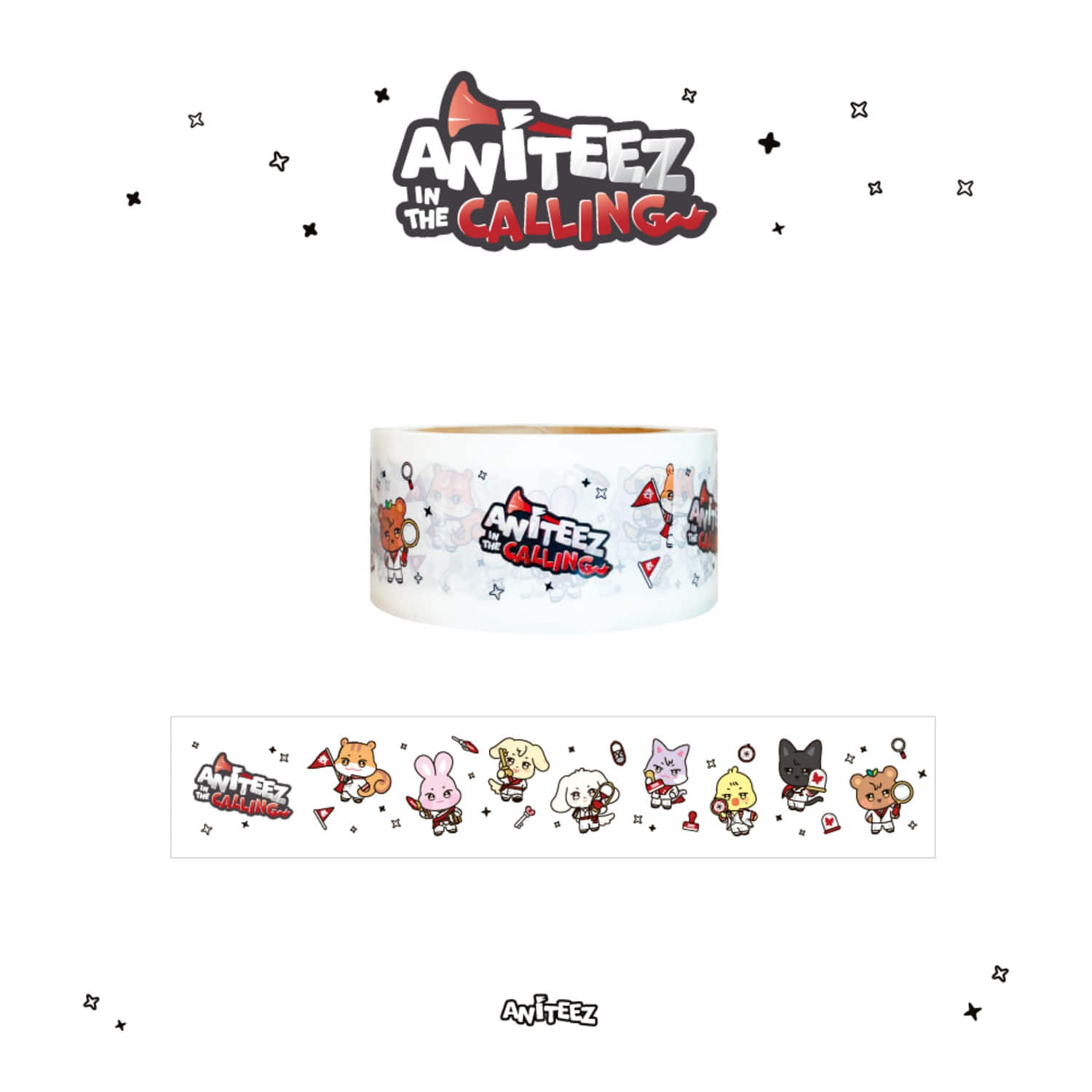 [PRE-ORDER] ATEEZ - [ANITEEZ IN THE CALLING] BOX TAPE ATEEZ  DKshop