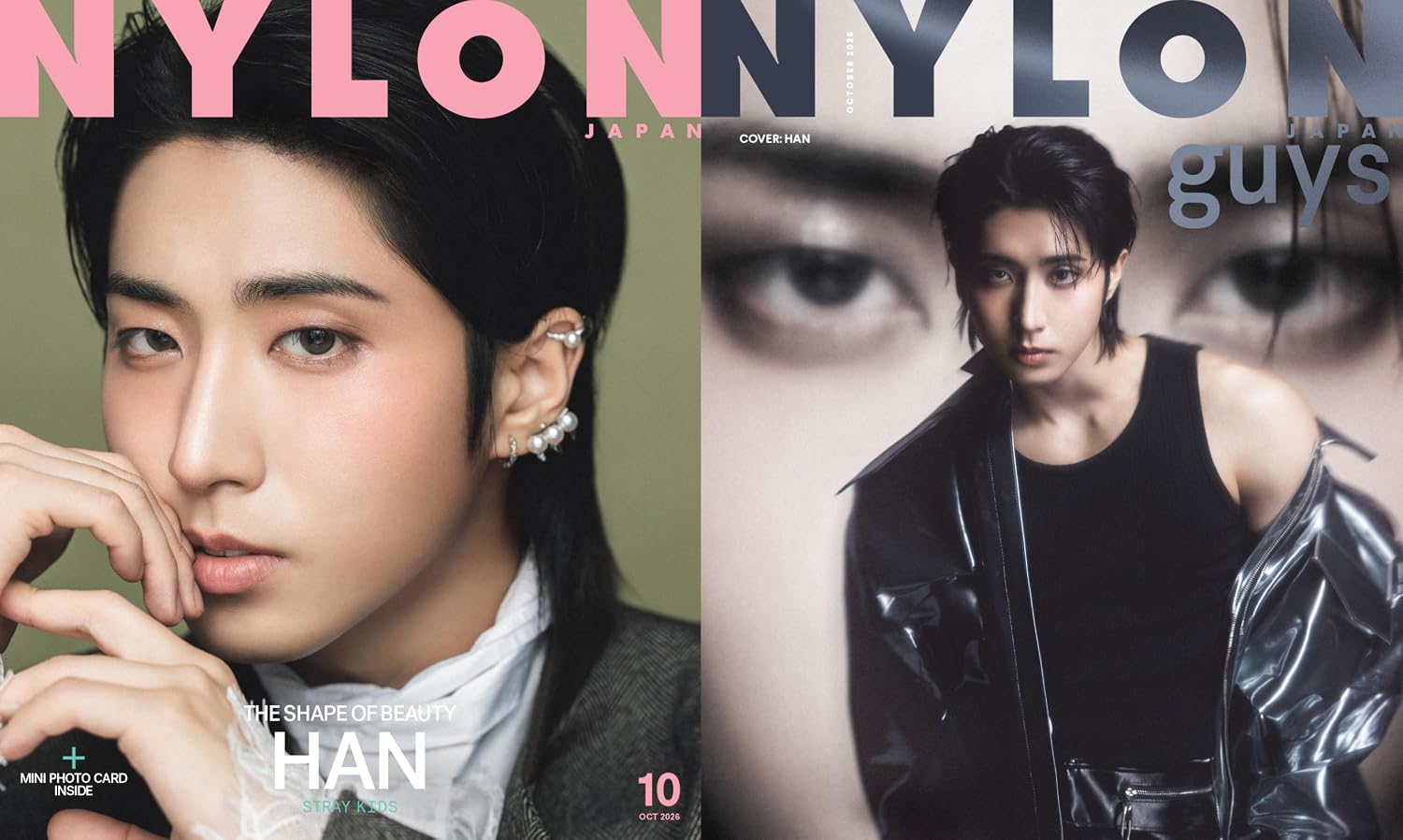 [PRE-ORDER] NYLON JAPAN MAGAZINE 2026.10 (COVER : Stray Kids HAN) Stray Kids  DKshop