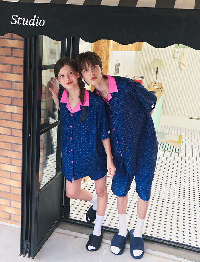 Judy N Comfy Clean Fit Short Sleeve Pajama Set Judy N  DKshop